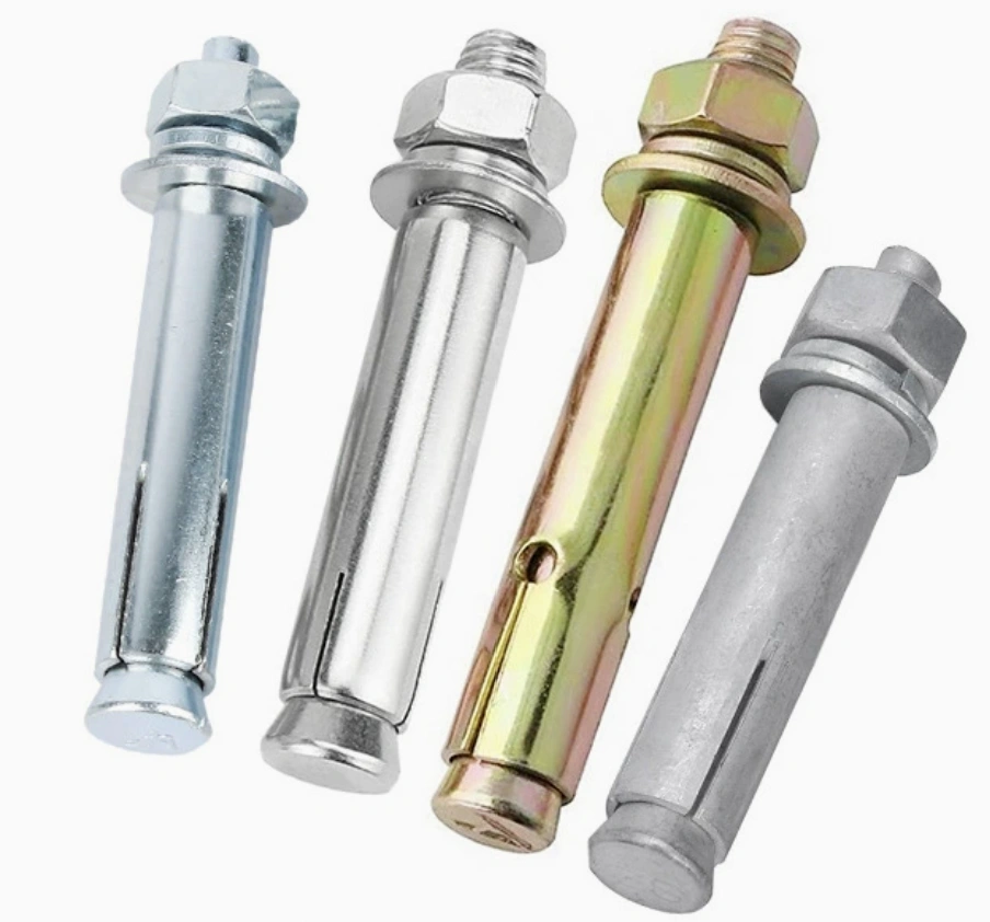Construction fasteners for concrete steel framing and heavy duty building applications