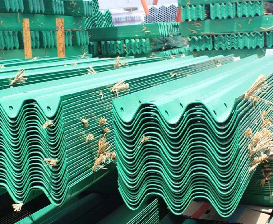 Galvanized highway guardrail panel product detail