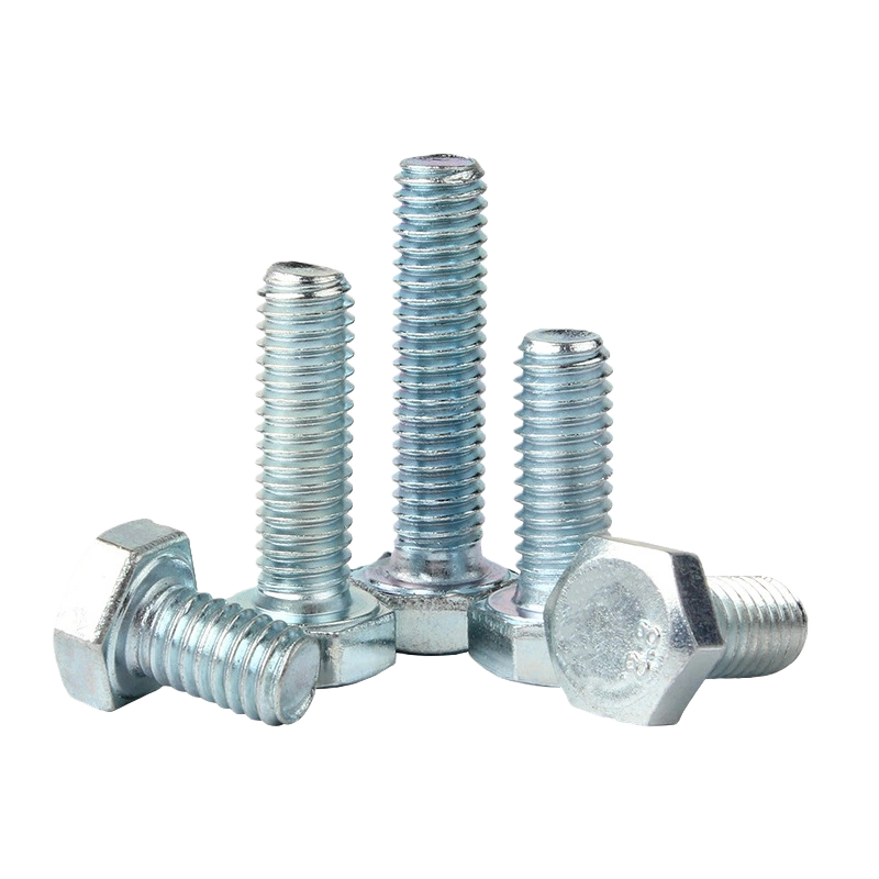 Zinc plated purlin bolts for roofing systems steel buildings and construction projects