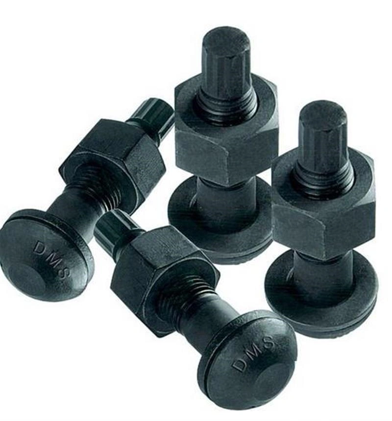 Steel structure bolts for high strength beam column and frame connections
